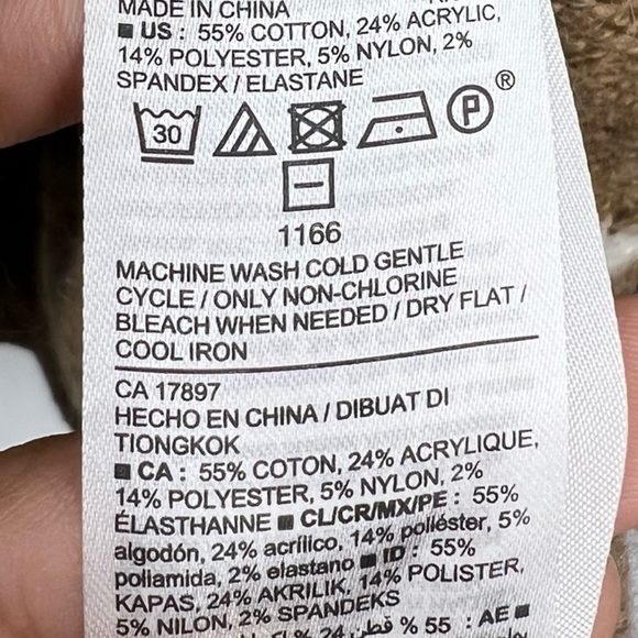 Old Navy V Neck Fair Isle Boho Slouchy
Tunic Sweater Sz XL Tall - Picture 4 of 5